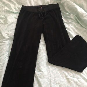 Juicy Couture Black Track Pants